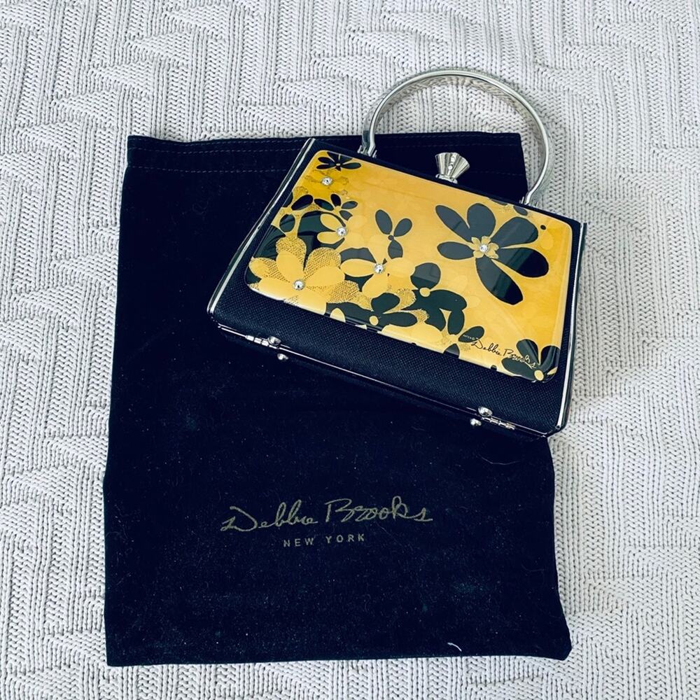 Debbie Brooks enamel evening bag